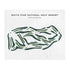White Pine National Golf Resort, Michigan - Printed Golf Course