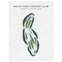 White Pines Country Club, North Carolina - Printed Golf Courses