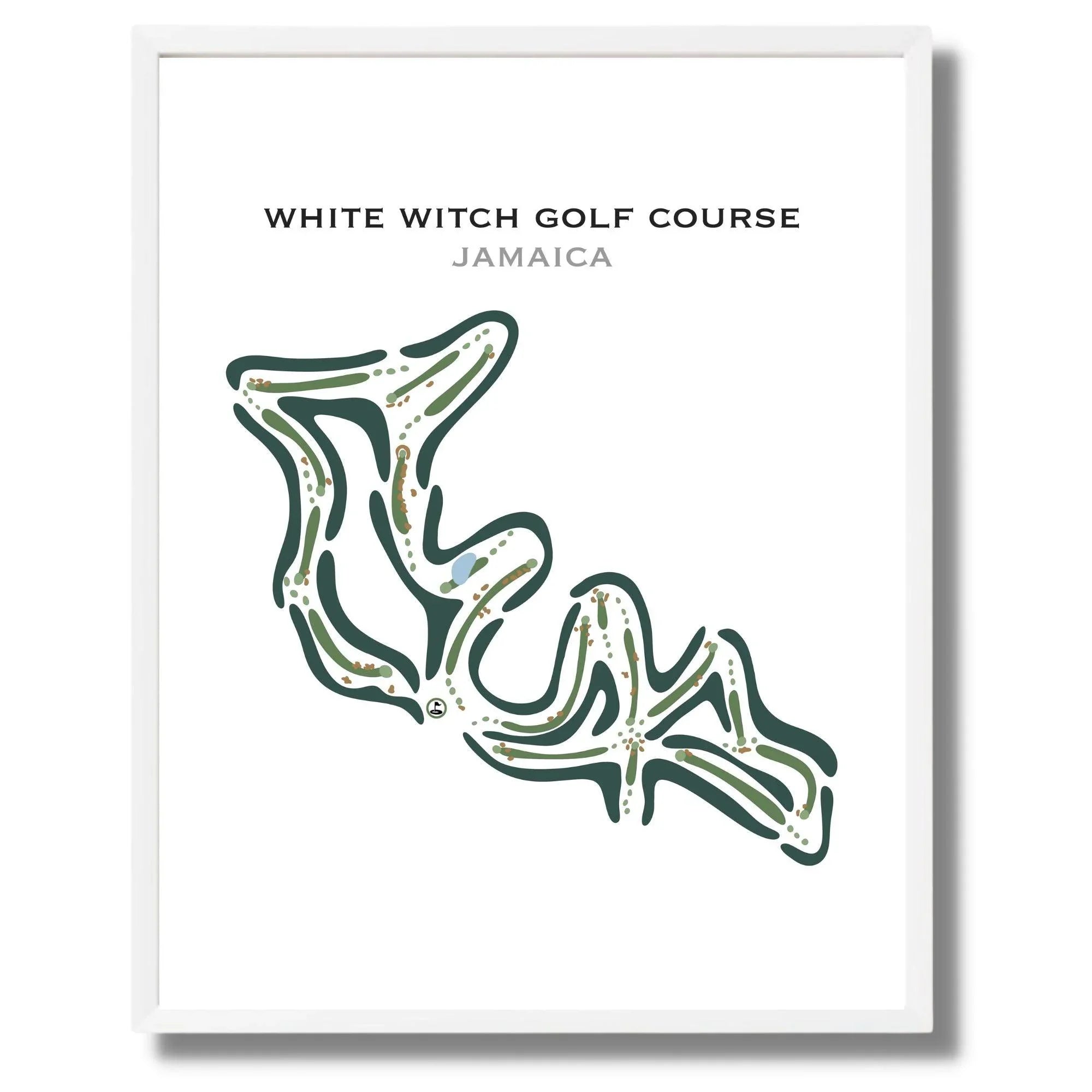 White Witch Golf Course, Jamaica - Printed Golf Courses