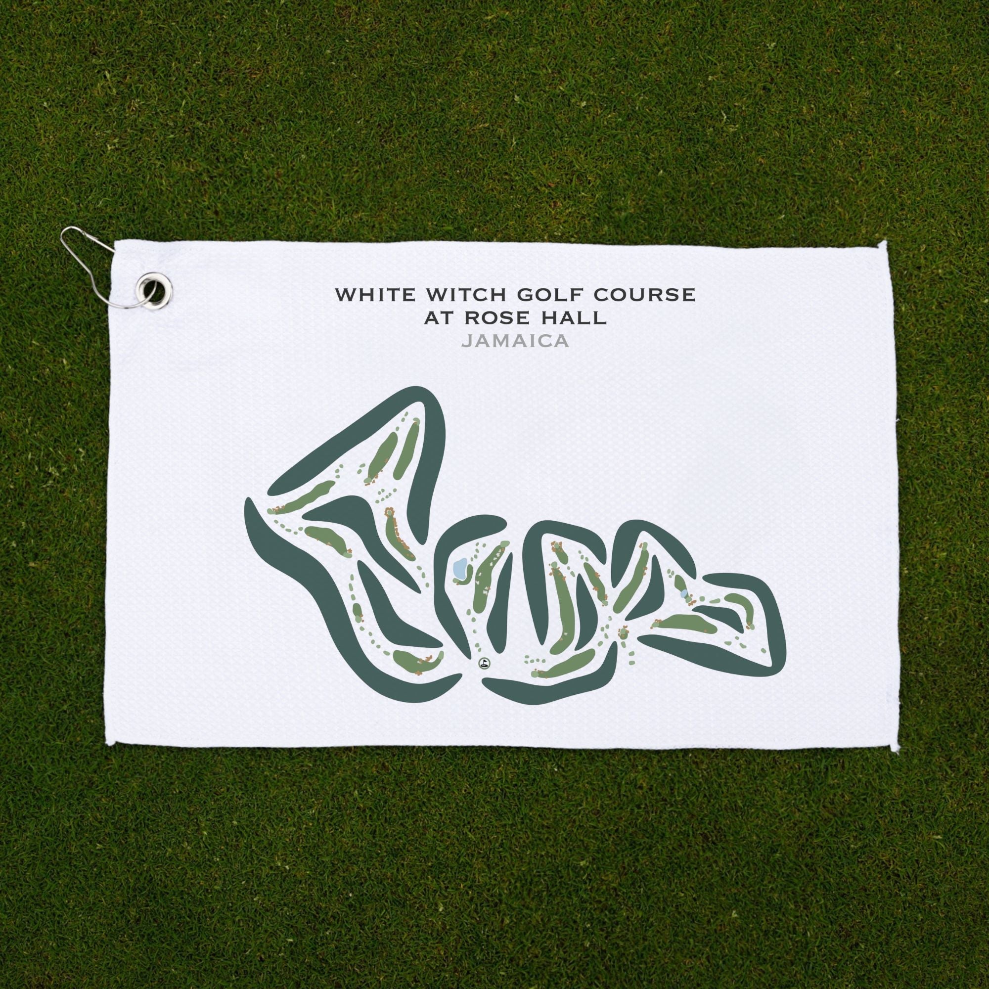 White Witch Golf Course at Rose Hall, Jamaica - Printed Golf Courses