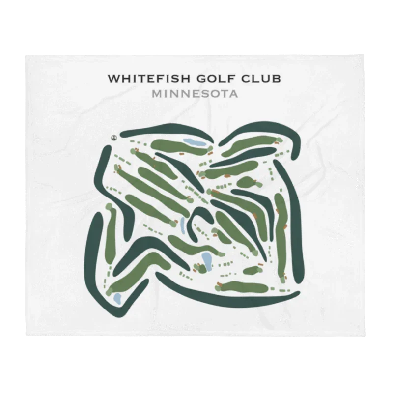 Whitefish Golf Club, Minnesota - Printed Golf Courses
