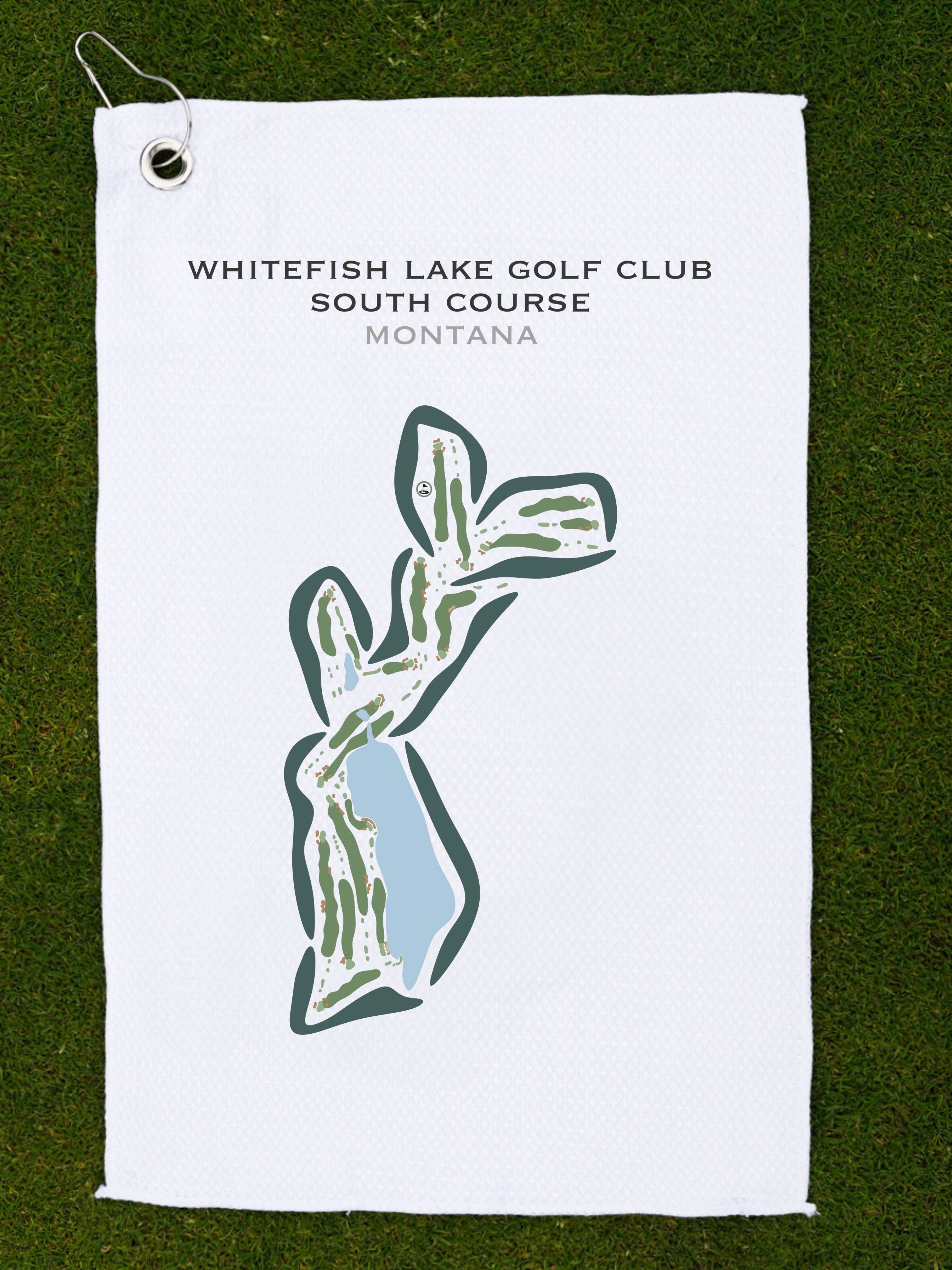Whitefish Lake Golf Club - South Course, Montana - Printed Golf Courses