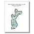 Whitefish Lake Golf Club - South Course, Montana - Printed Golf Courses