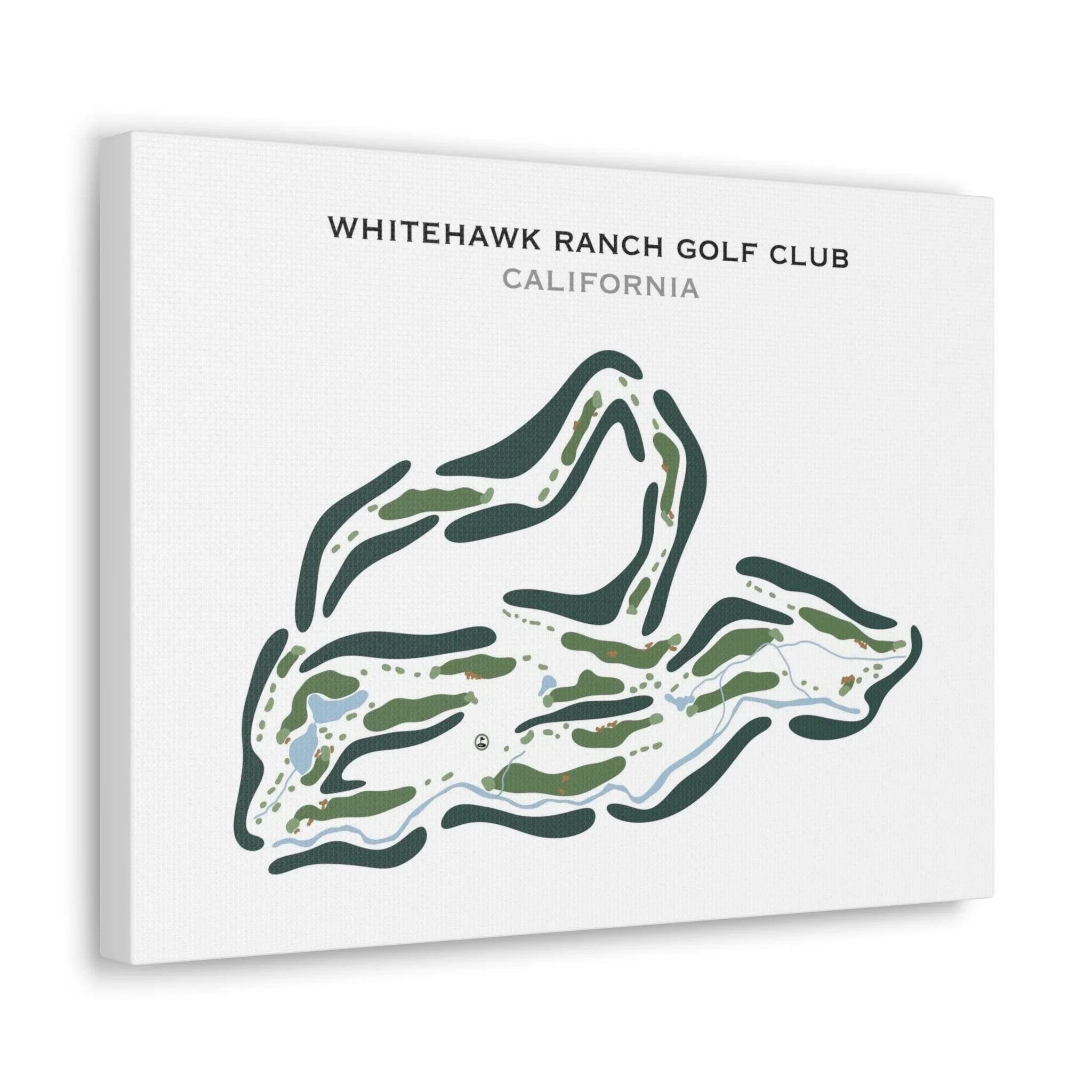 Whitehawk Ranch Golf Club, California - Printed Golf Course