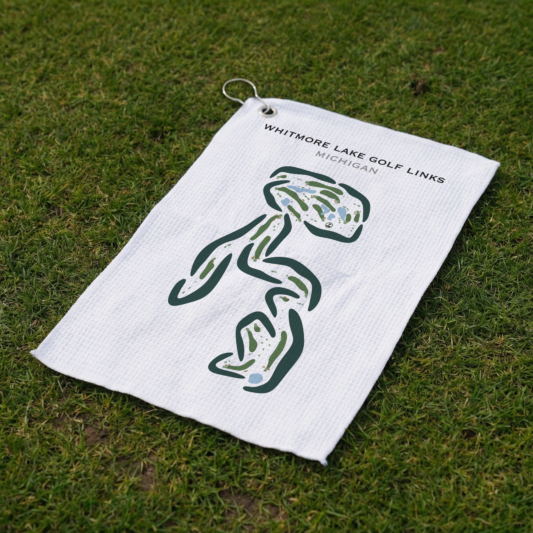 Whitmore Lake Golf Links, Michigan - Printed Golf Courses