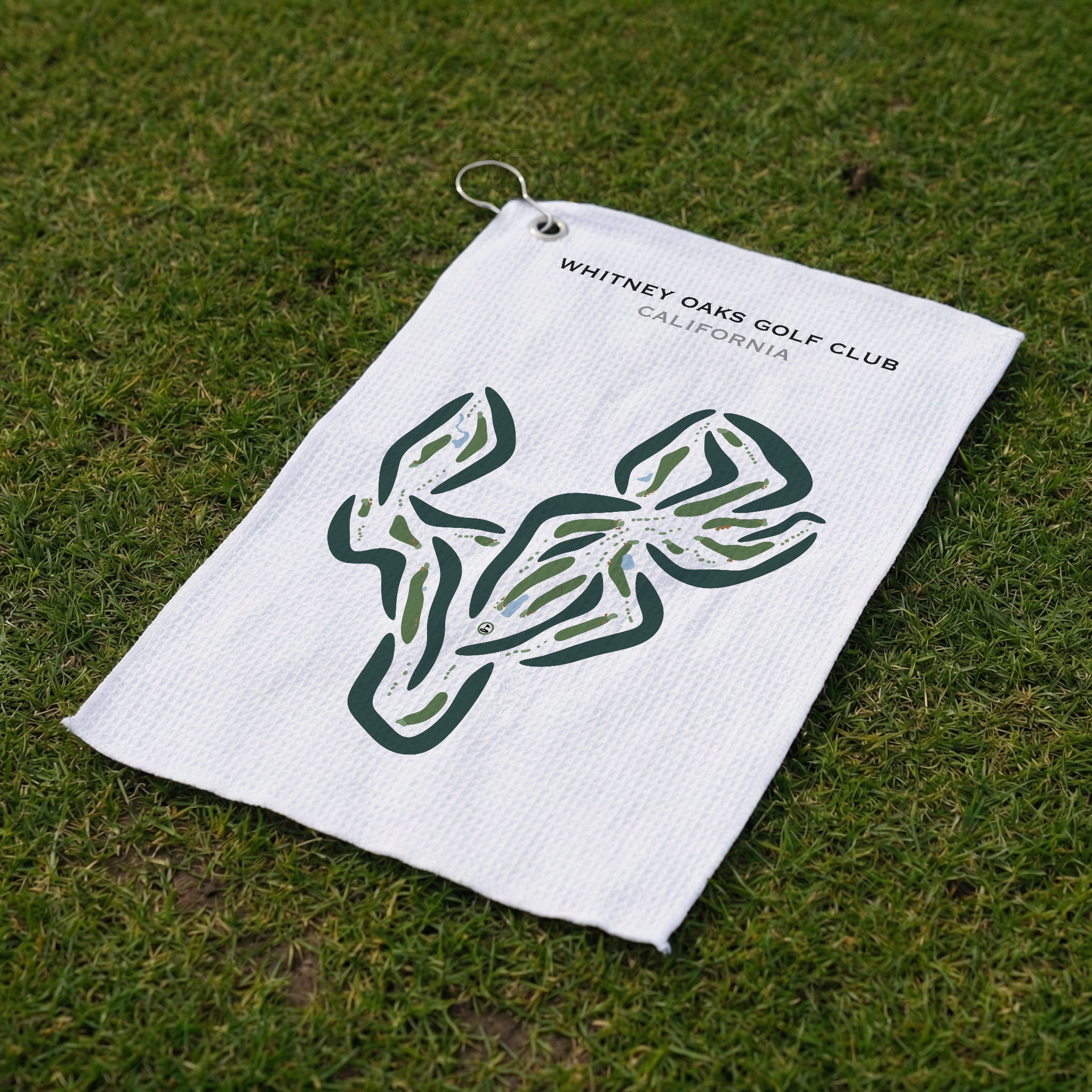 Whitney Oaks Golf Club, California - Printed Golf Courses