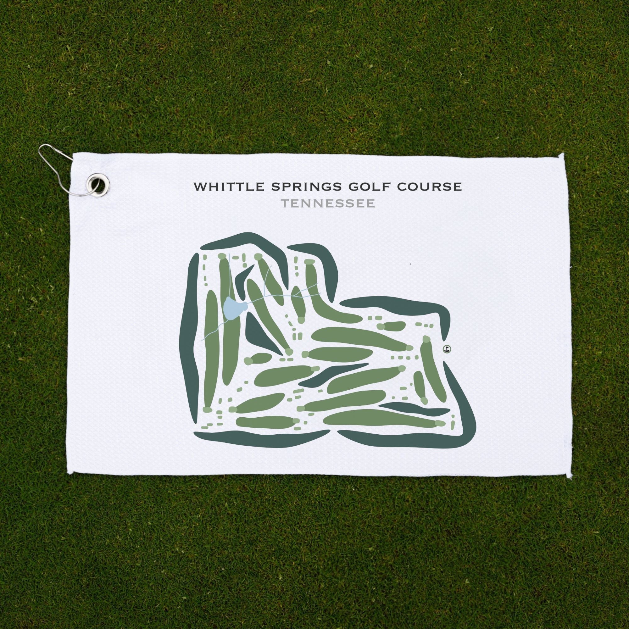 Whittle Springs Golf Course, Tennessee - Printed Golf Courses