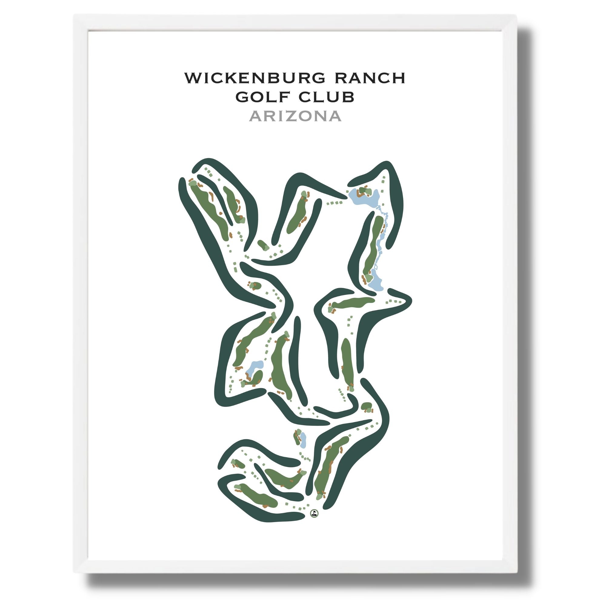 Wickenburg Ranch Golf Club, Arizona - Printed Golf Courses