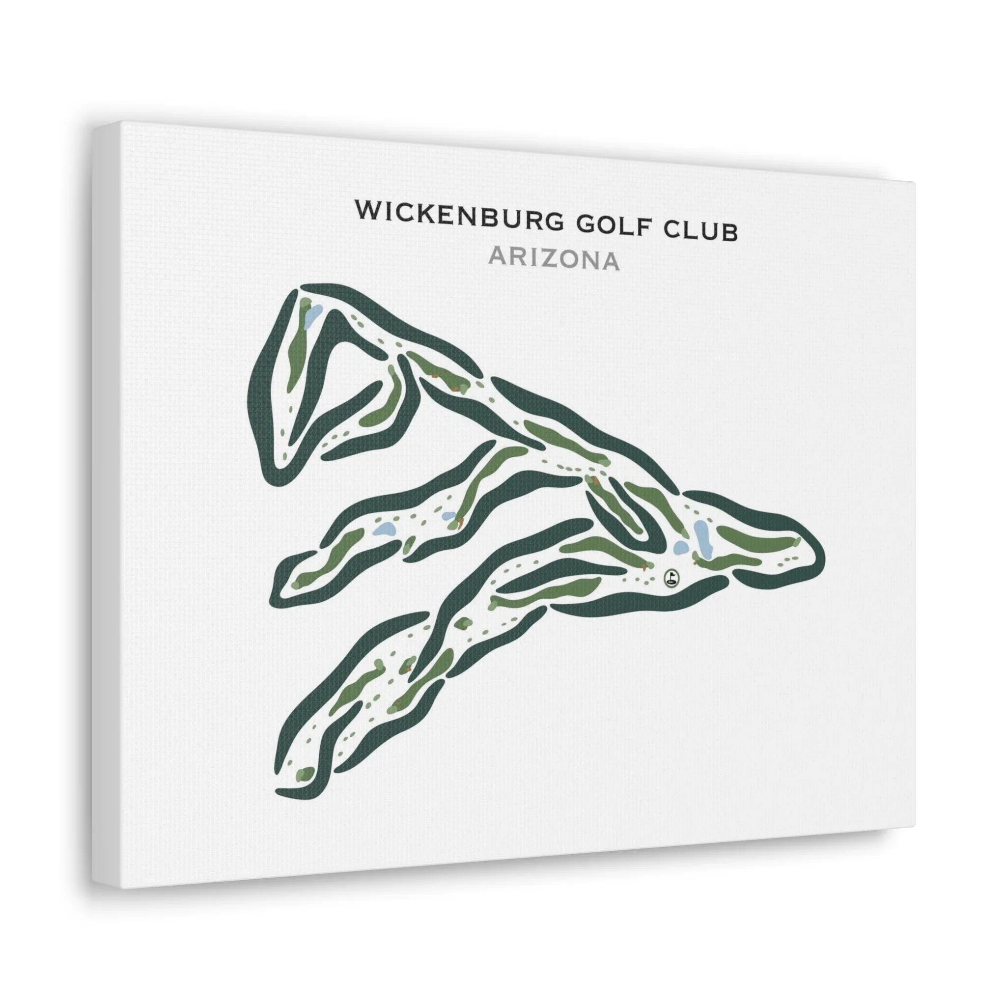 Wickenburg Golf Club, Arizona - Printed Golf Courses