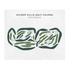 Wicker Hills Golf Course, Michigan - Printed Golf Courses