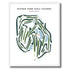 Wicker Park Golf Course, Indiana - Printed Golf Courses
