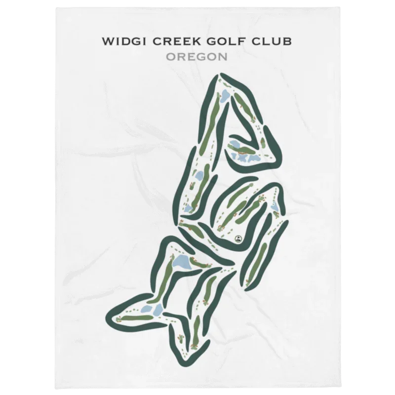 Widgi Creek Golf Club, Oregon - Printed Golf Courses