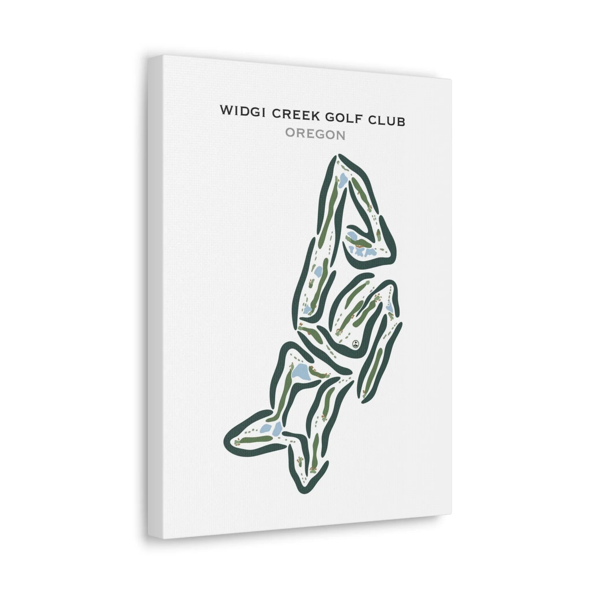 Widgi Creek Golf Club, Oregon - Printed Golf Courses