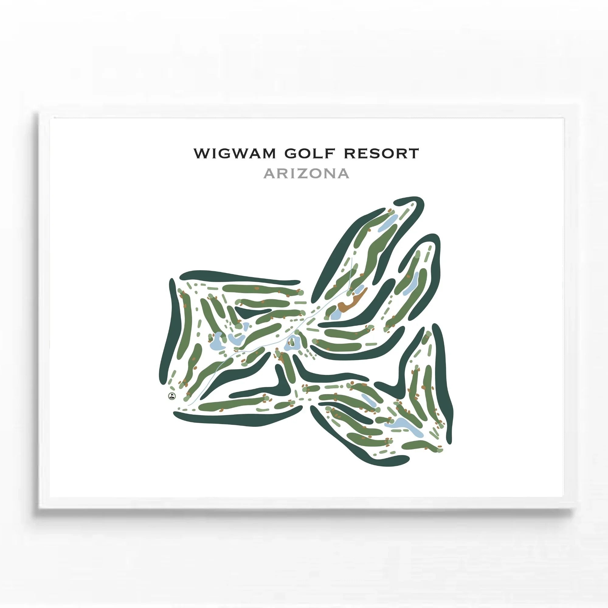 Wigwam Golf Resort, Arizona - Printed Golf Courses