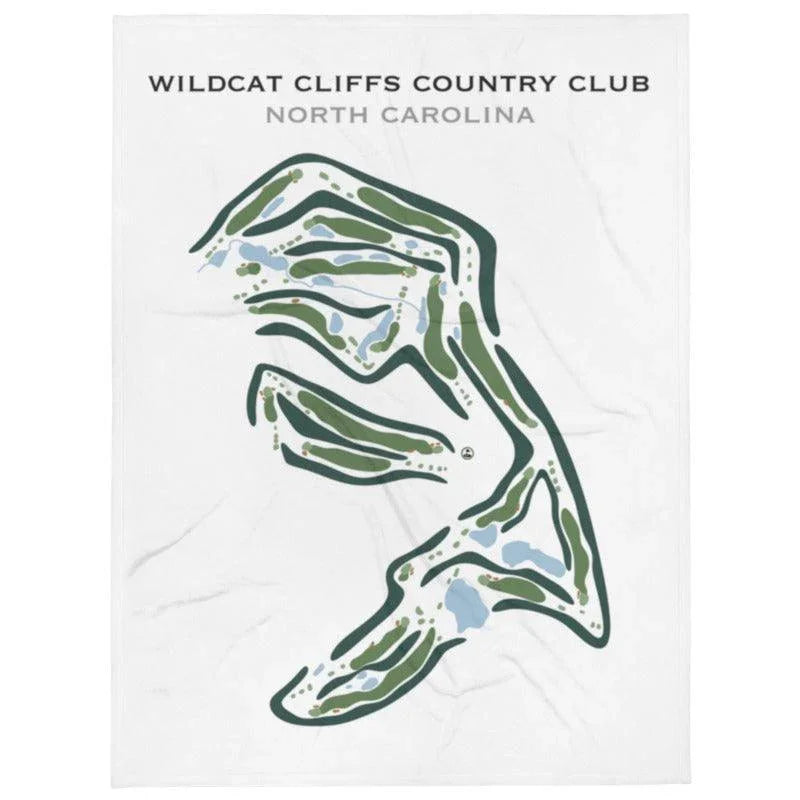 Wildcat Cliffs Country Club, North Carolina - Printed Golf Courses
