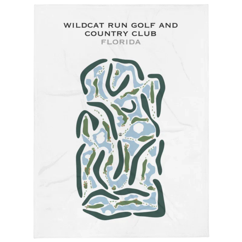 Wildcat Run Golf & Country Club, Florida - Printed Golf Courses