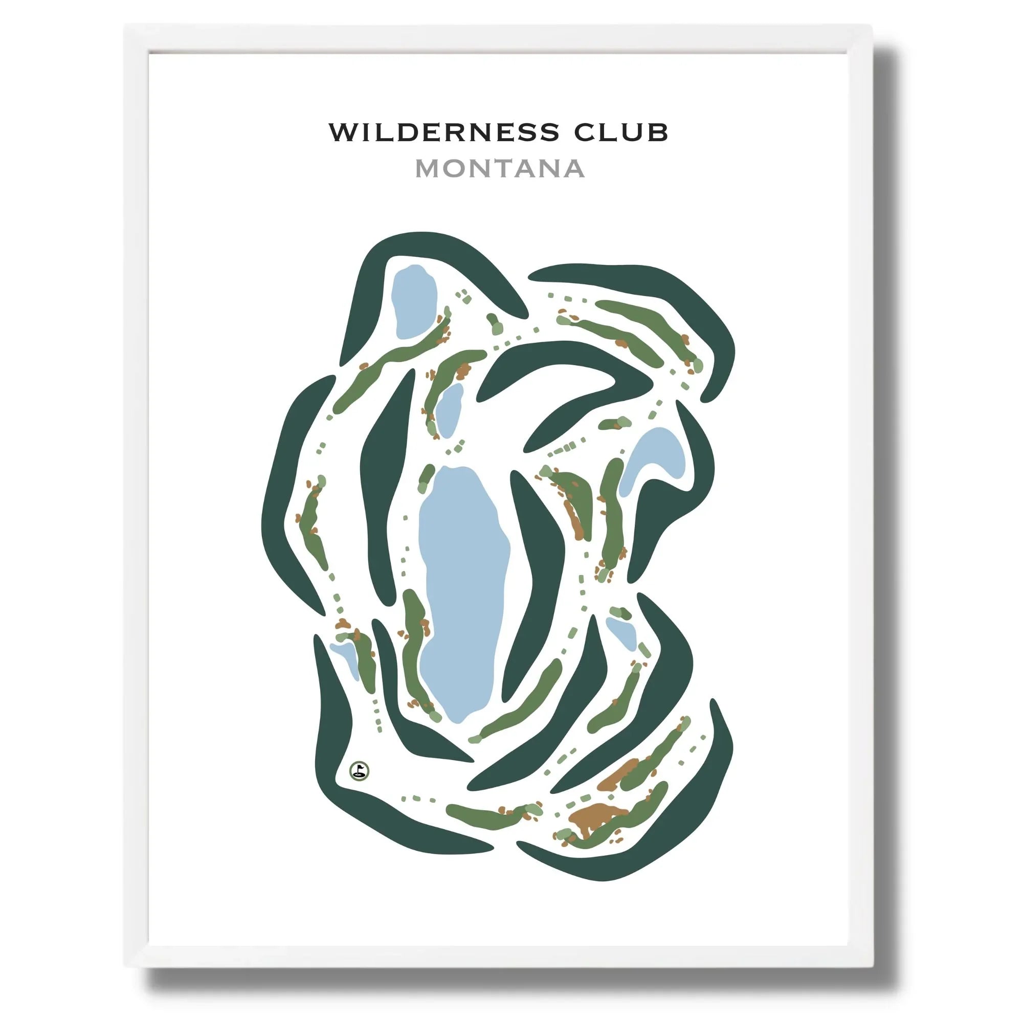 Wilderness Club, Montana - Printed Golf Courses