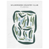 Wilderness Country Club, Florida - Printed Golf Courses