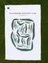Wilderness Country Club, Florida - Printed Golf Courses