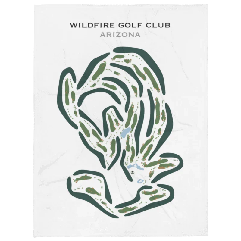 Wildfire Golf Club, Phoenix Arizona - Printed Golf Courses