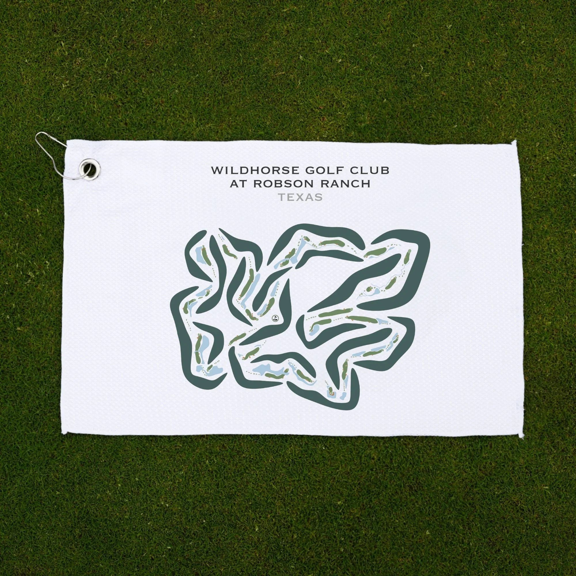Wildhorse Golf Club at Robson Ranch, Texas - Printed Golf Courses