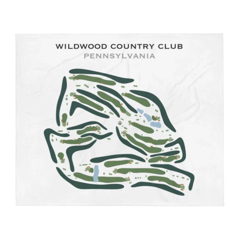 Wildwood Country Club, Pennsylvania - Printed Golf Courses