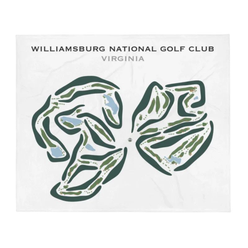 Williamsburg National Golf Club, Virginia - Printed Golf Courses