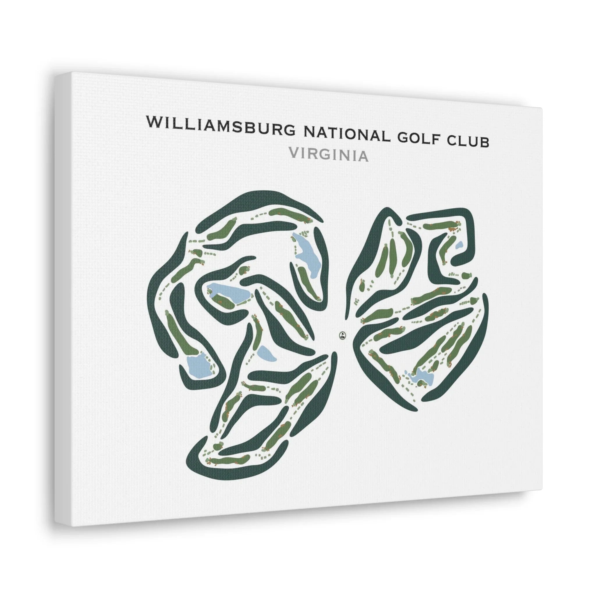 Williamsburg National Golf Club, Virginia - Printed Golf Courses
