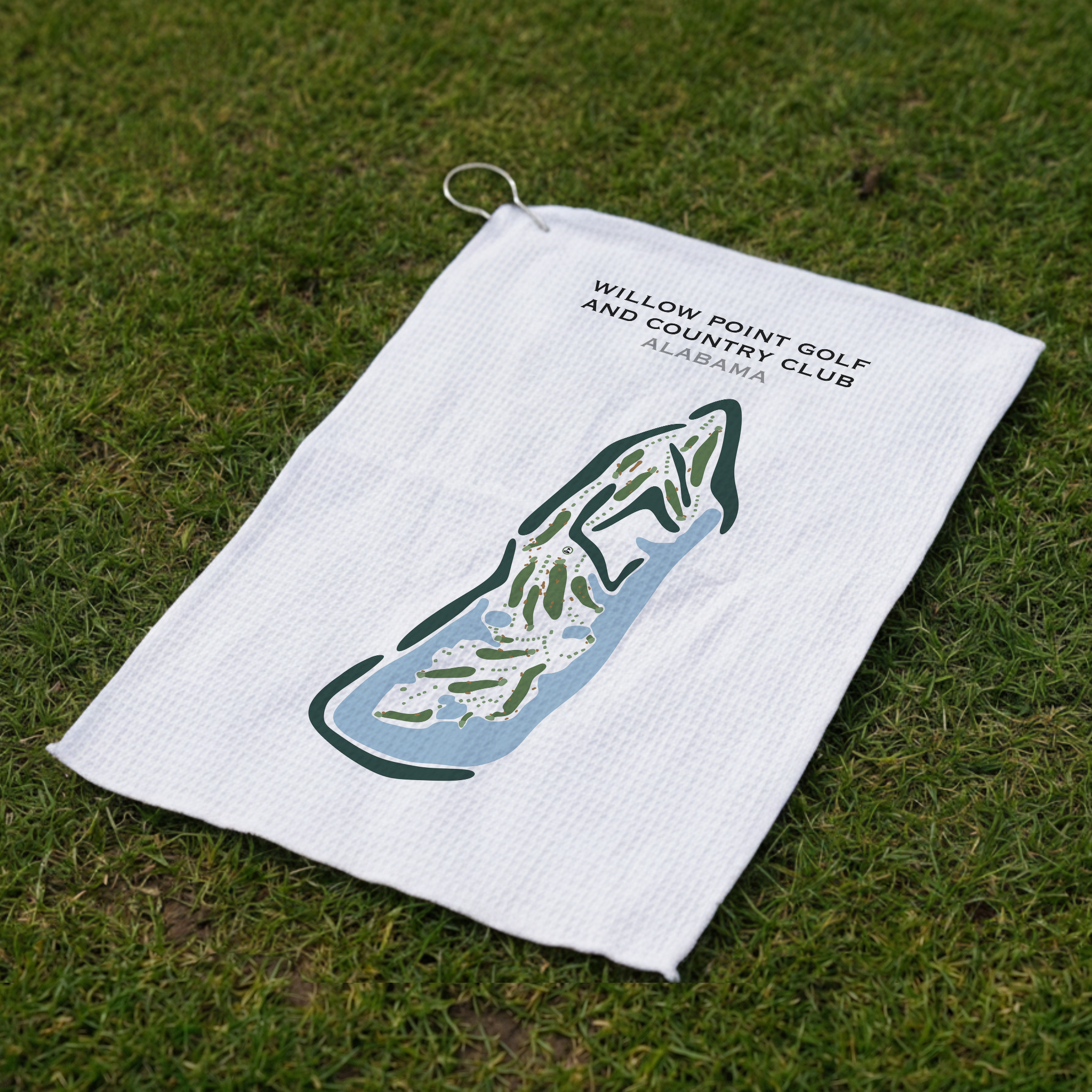 Willow Point Golf and Country Club, Alabama - Printed Golf Courses