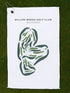 Willow Brook Golf Club, Michigan - Printed Golf Courses