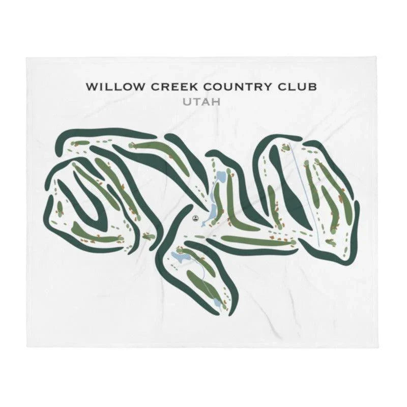Willow Creek Country Club, Sandy Utah - Printed Golf Courses