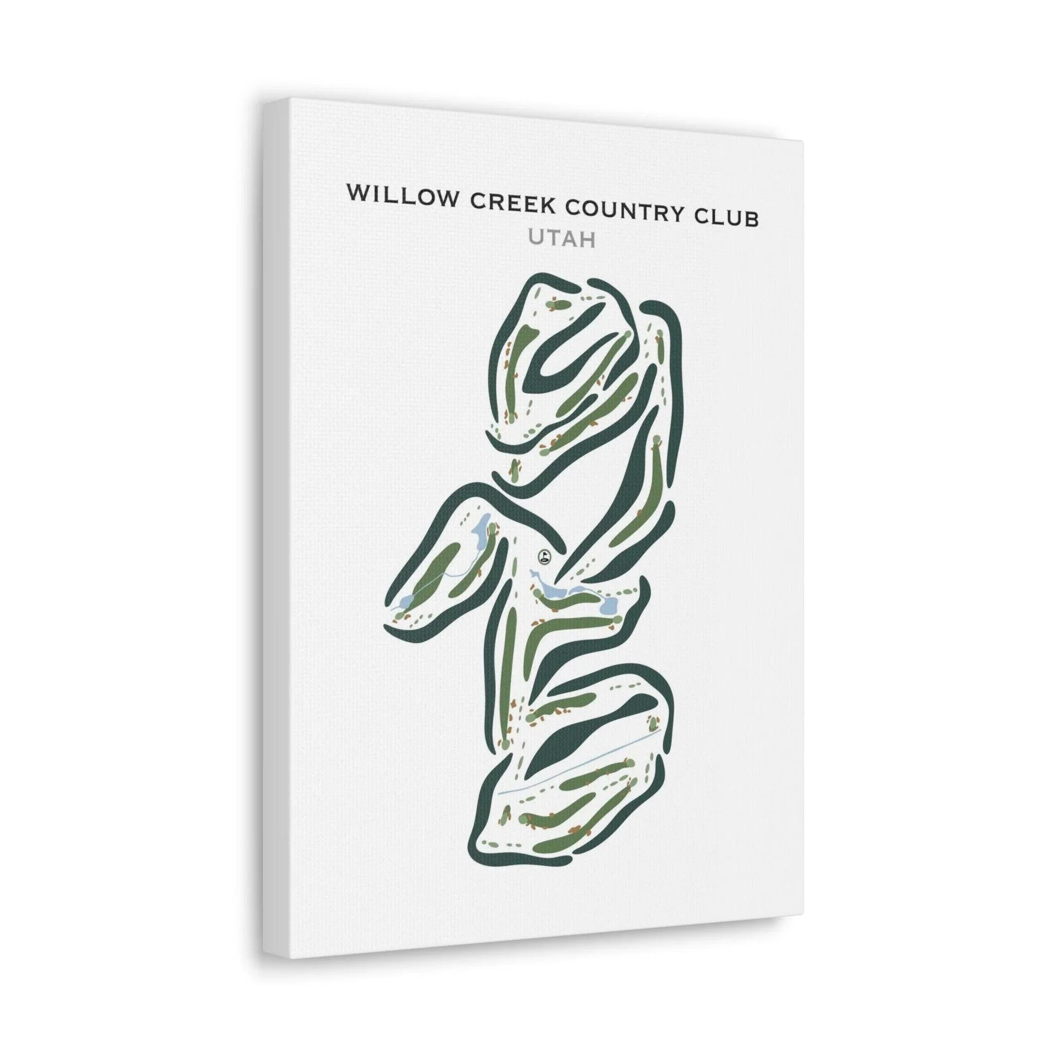 Willow Creek Country Club, Utah - Printed Golf Course