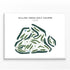 Willow Creek Golf Course, Iowa - Printed Golf Courses