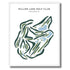 Willow Lake Golf Club, Georgia - Printed Golf Courses