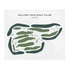 Willow Vale Golf Club, Iowa - Printed Golf Courses