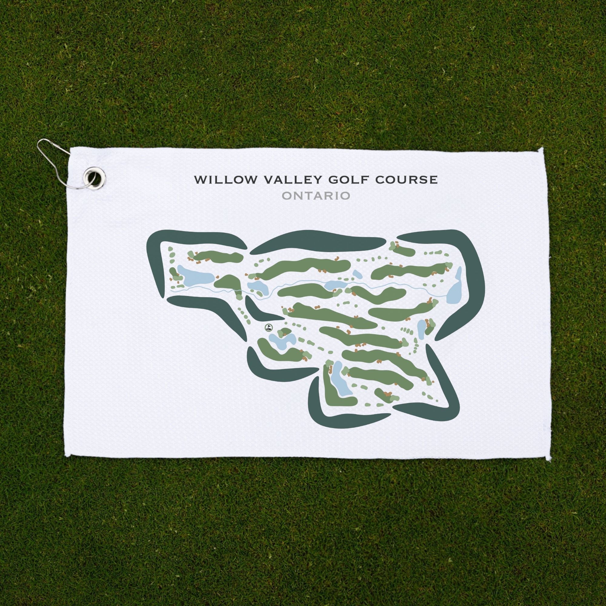 Willow Valley Golf Course, Canada - Printed Golf Courses
