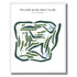 Willow Glen Golf Club, Illinois - Printed Golf Course