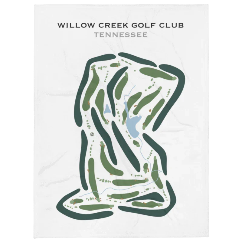 Willow Creek Golf Club, Tennessee - Printed Golf Courses