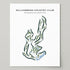 Willowbend Country Club, Massachusetts - Printed Golf Course