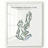 Willowbend Country Club, Massachusetts - Printed Golf Course