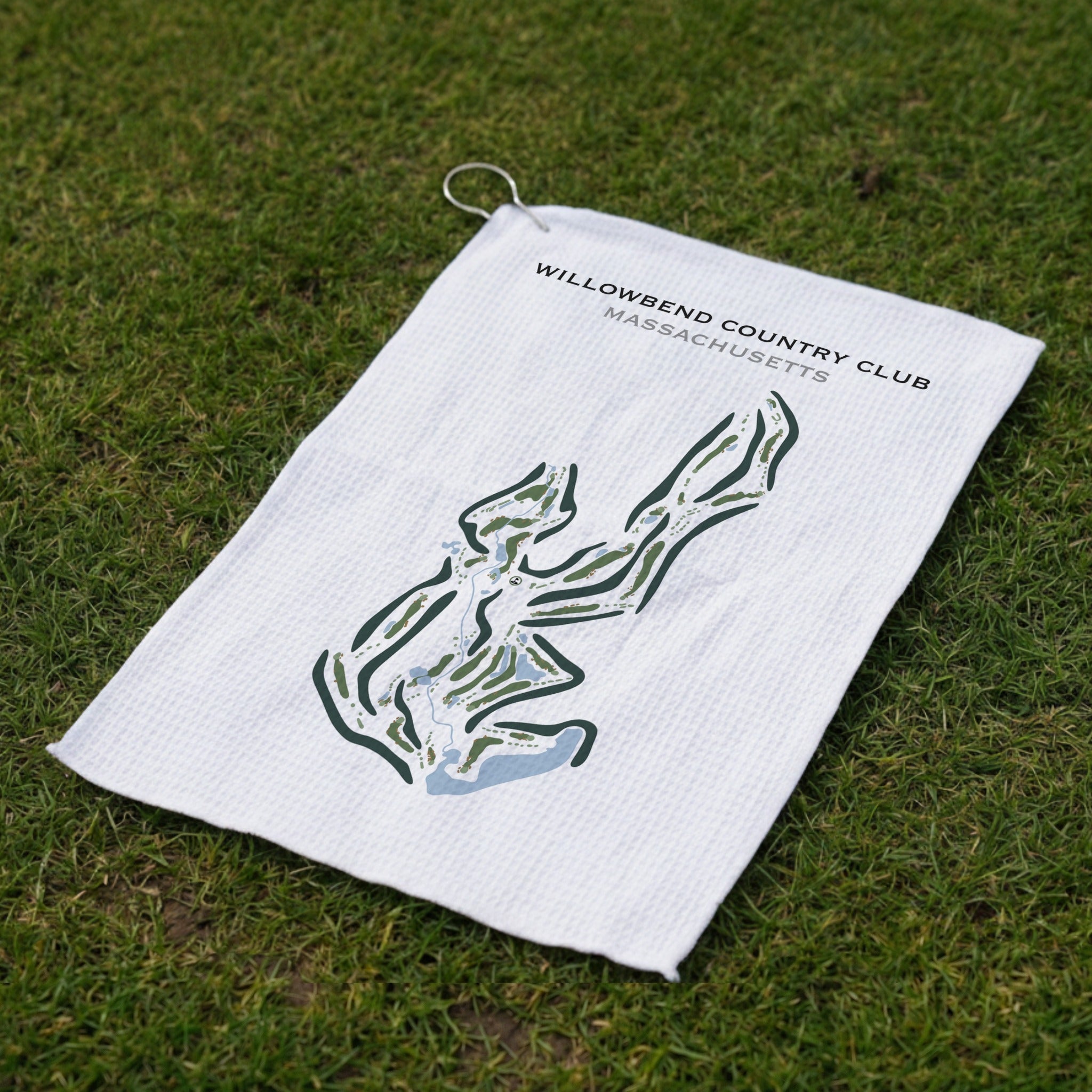 Willowbend Country Club, Massachusetts - Printed Golf Course