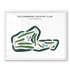 Willowbrook Country Club, California - Printed Golf Courses