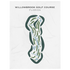 Willowbrook Golf Course, Florida - Printed Golf Courses