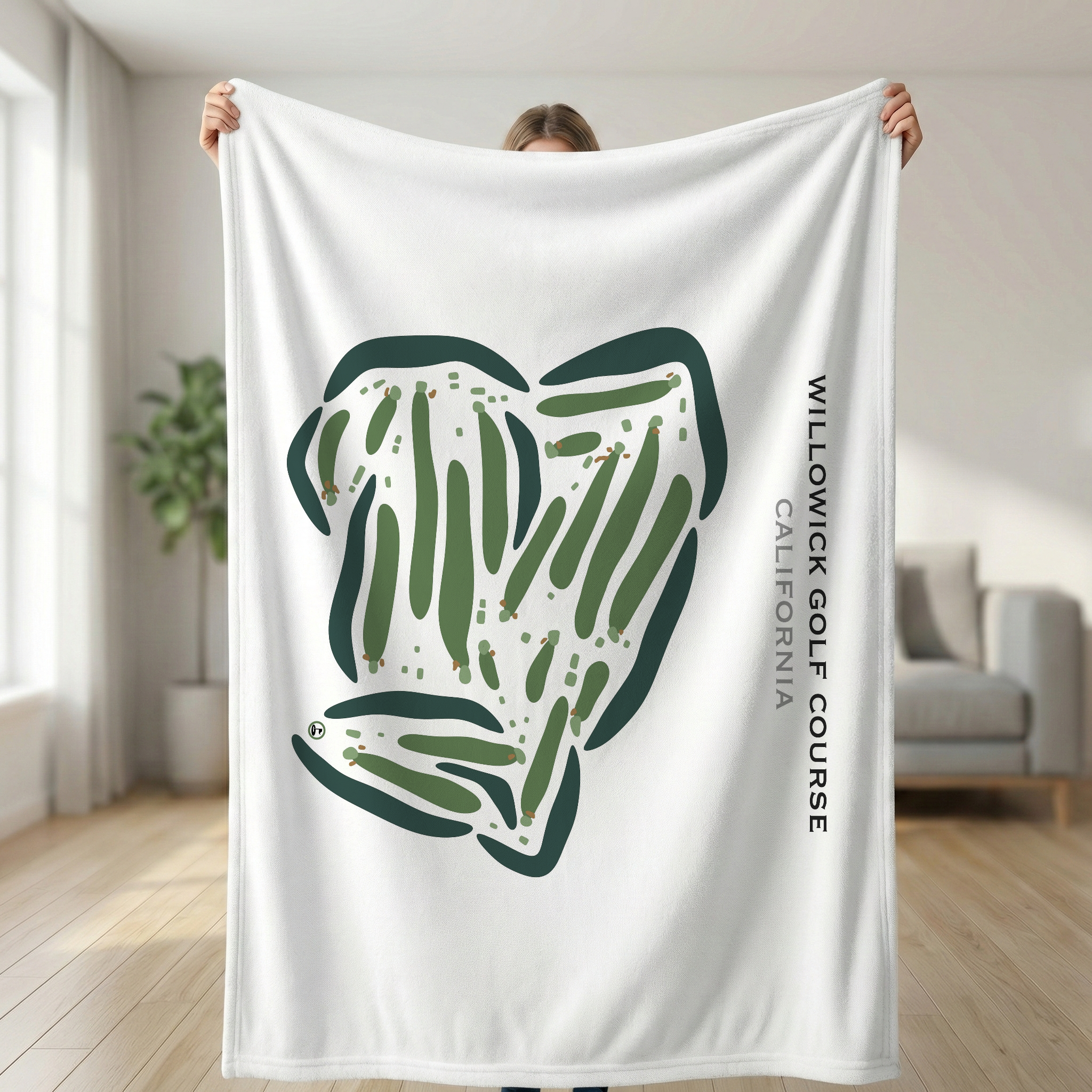 Willowick Golf Course, California - Printed Golf Courses