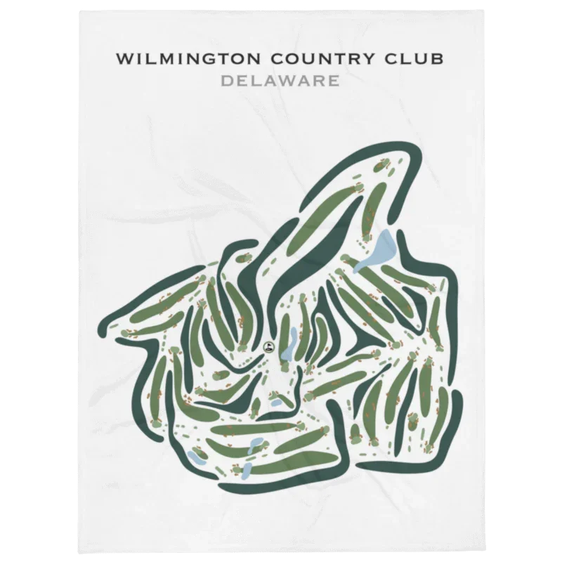 Wilmington Country Club, Delaware - Printed Golf Course