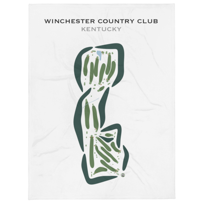 Winchester Country Club, Kentucky - Printed Golf Courses