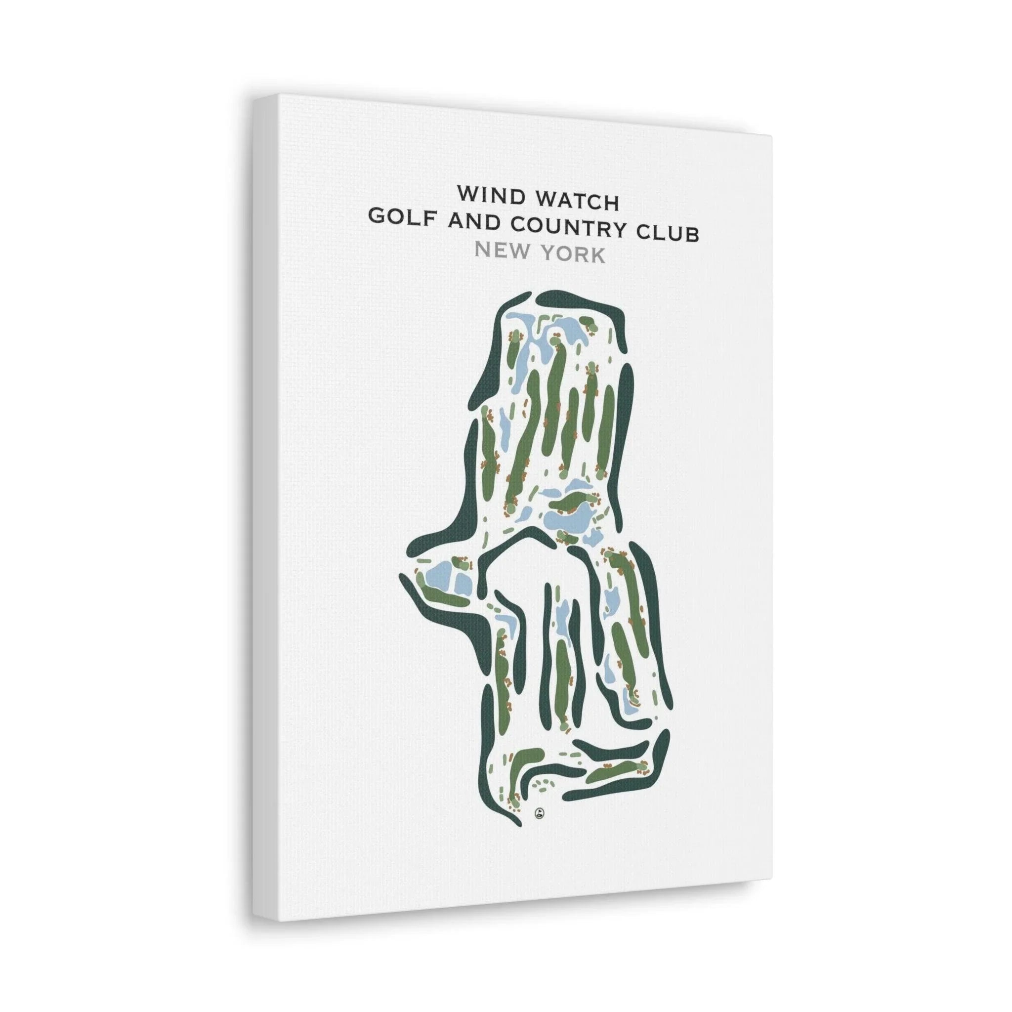 Wind Watch Golf & Country Club, New York - Printed Golf Course