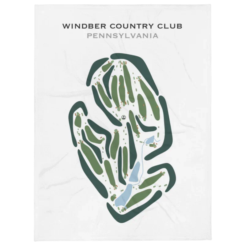 Windber Country Club, Pennsylvania - Printed Golf Courses