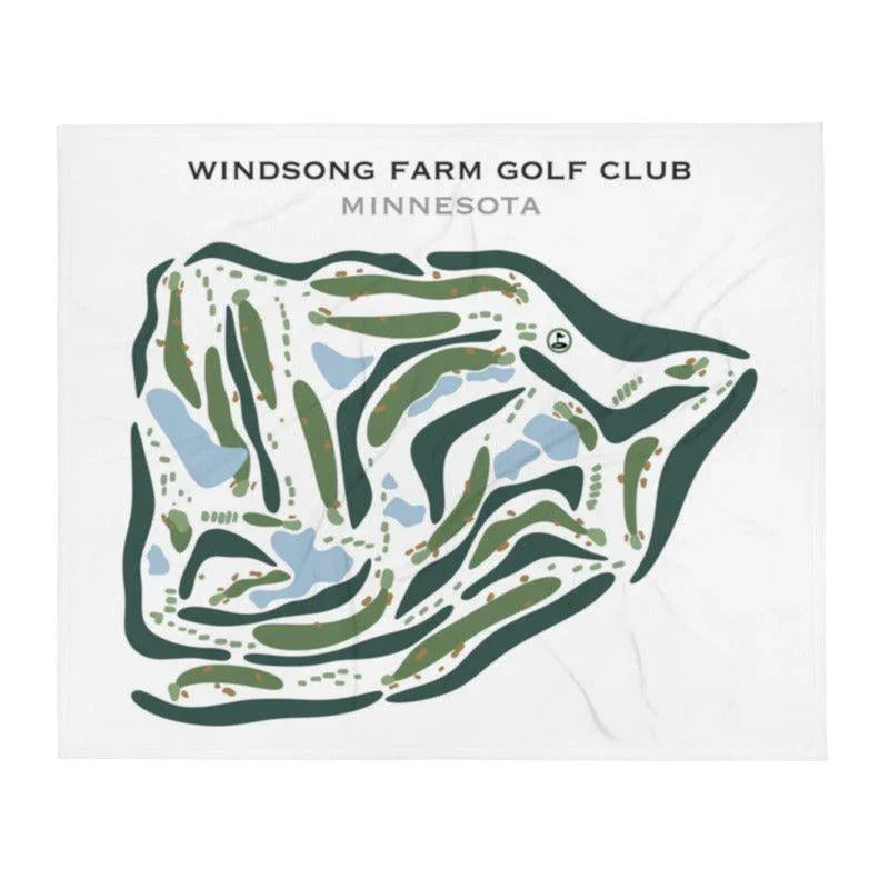 Windsong Farm Golf Club, Minnesota - Printed Golf Courses