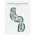 Windsor Club Golf Course, Florida - Printed Golf Courses